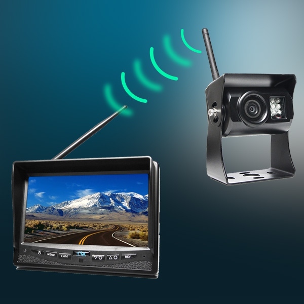 SimpleSight&trade; 130&deg; Wireless Backup Camera with 9 Infrared Illuminators RVS-50W